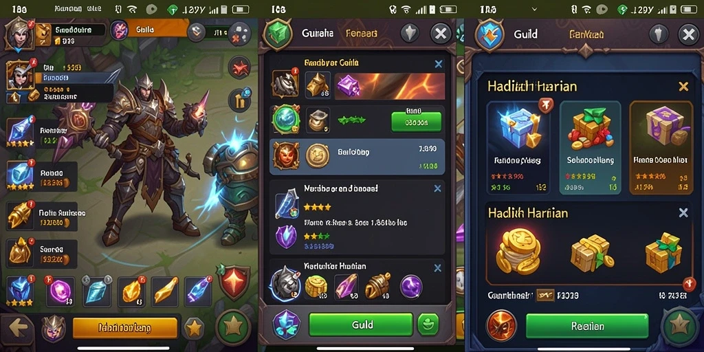 Screenshot menampilkan antarmuka pengguna yang intuitif dan modern.
