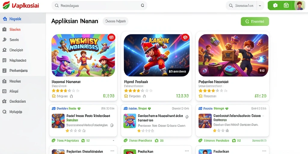Tampilan antarmuka pengguna yang intuitif.