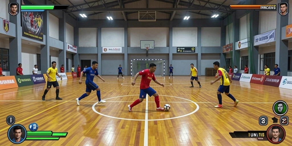 Tangkapan layar menunjukkan gameplay yang memukau.