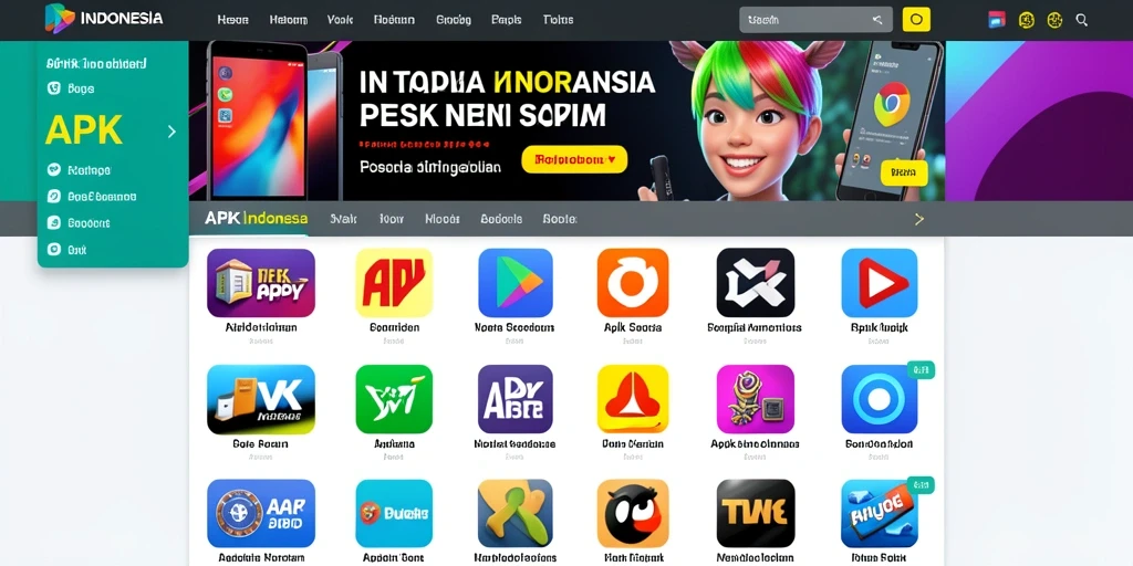 Tampilan antar muka yang menarik dan mudah dinavigasi.