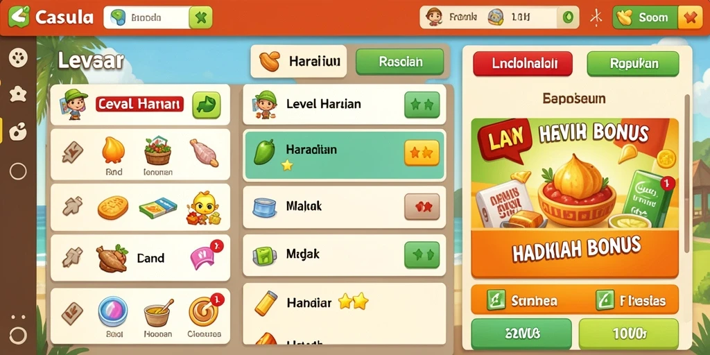 Tampilan antarmuka yang menarik dan mudah dipahami.